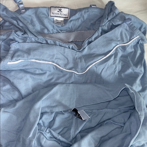 Petite Plume The Basics Maternity Set in Periwinkle XS - Picture 4 of 9